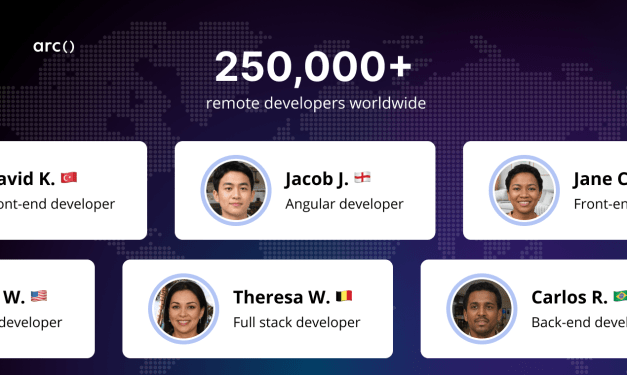 Some of remote jobs platform Arc's software developers