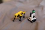 Boston Dynamics Spot and Stretch Lego kits