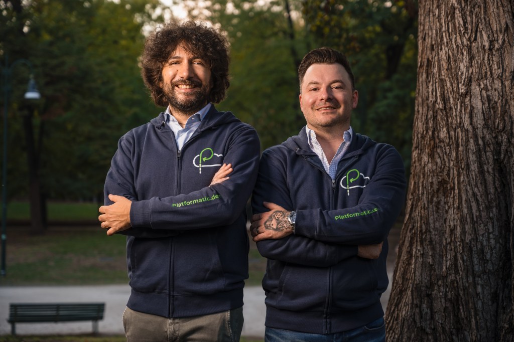 Platformatic Co-founders Matteo Collina (CTO) and Luca Maraschi (CEO).