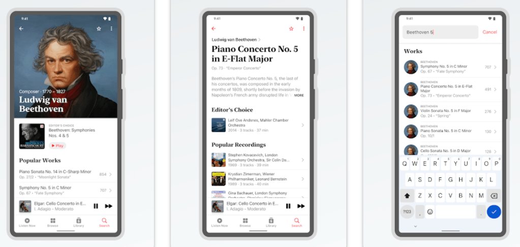 Apple Music Classical on the Google Play Store