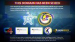 A moshed photo of the DOJ's seizure notice on Try2Check's website