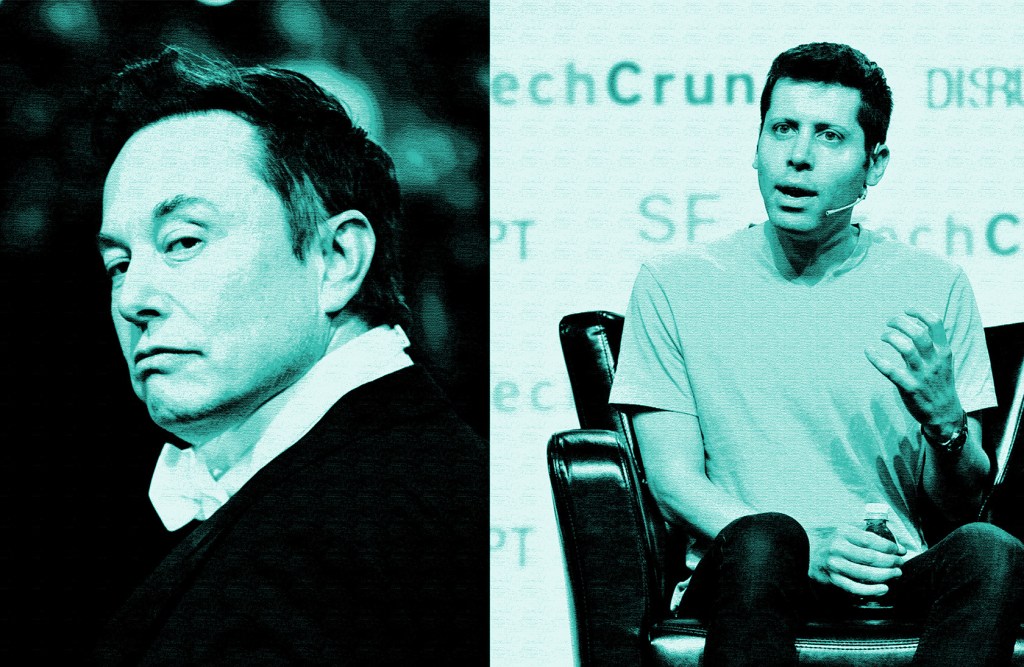 Elon Musk and Sam Altman