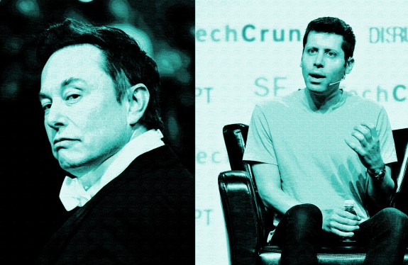 Elon Musk and Sam Altman