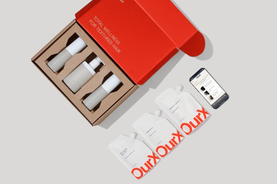 OurX products for tightly textured hair