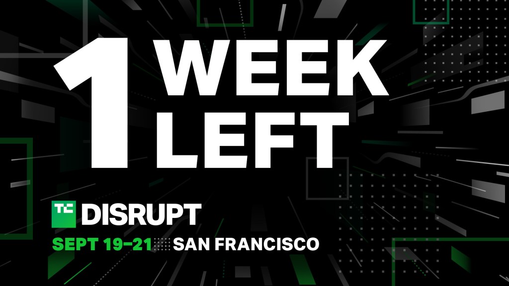 TC Disrupt 2023, Sept 19-21, San Francisco, 1 week 4th of July sale
