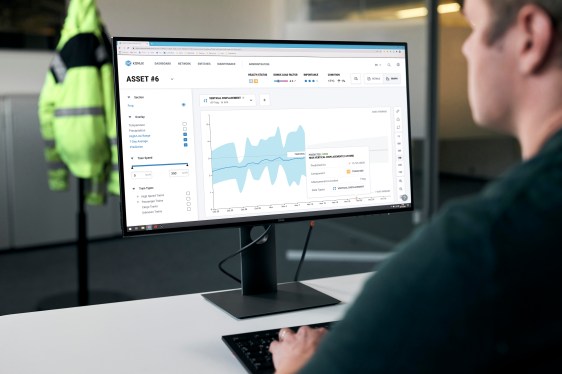 Konux dashboard view