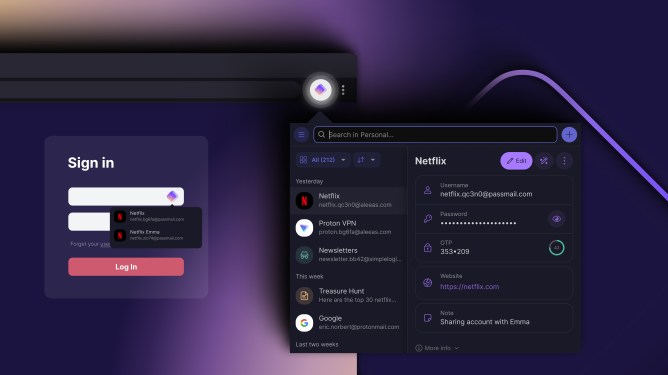 Proton password manager Proton Pass