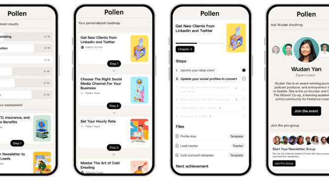 Pollen freelancer network