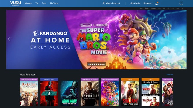 SuperMarioBros on Vudu