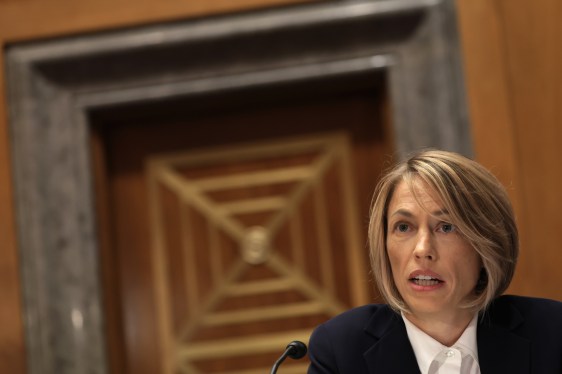 Chief Operating Officer of TikTok Vanessa Pappas testifies during a hearing before Senate Homeland Security and Governmental Affairs Committee.