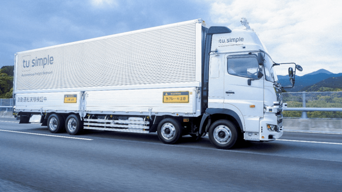 TuSimple truck