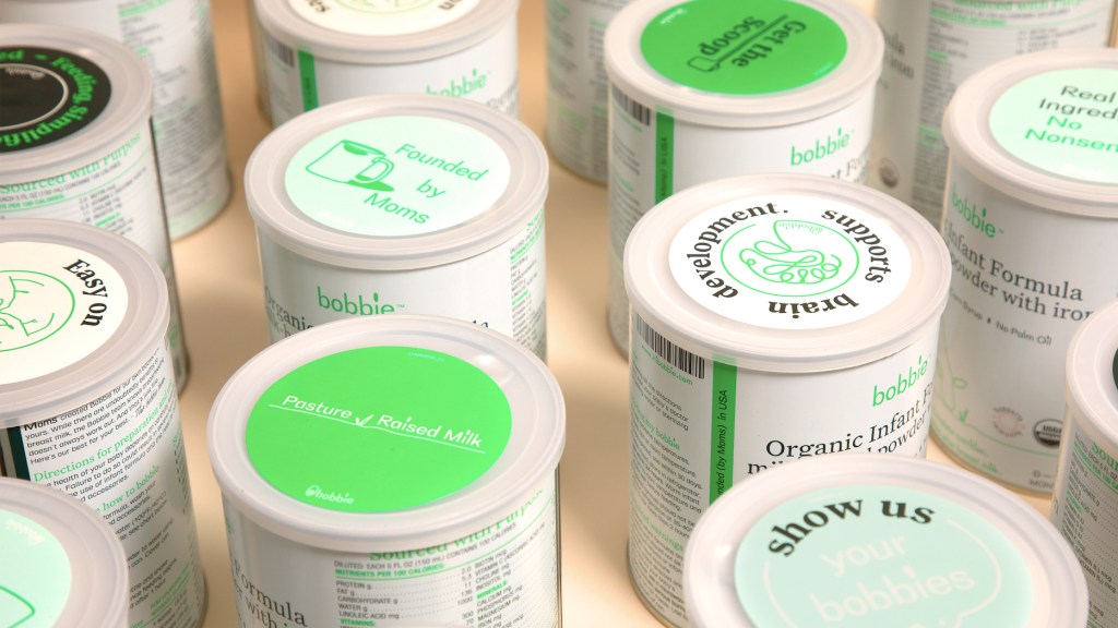 Bobbie infant formula