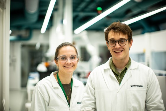 The two founders of Dioxycle