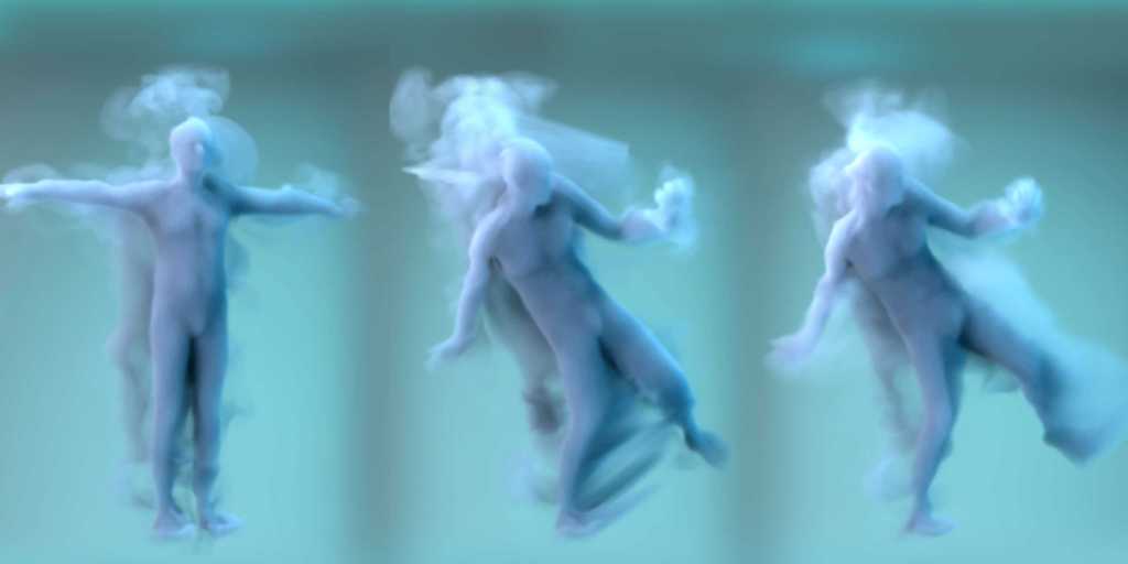 AI created bodies "floating"