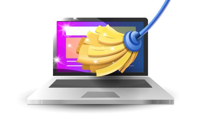 Cleaning and maintenance of computer equipment