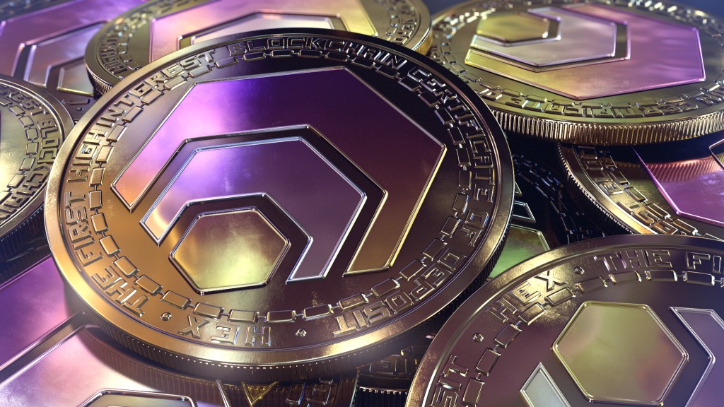 An image of the HEX token