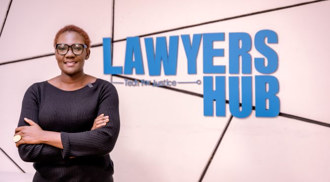 Lawyers Hub founder, Linda Bonyo. Lawyers hub is helping startups meet regulatory compliance.