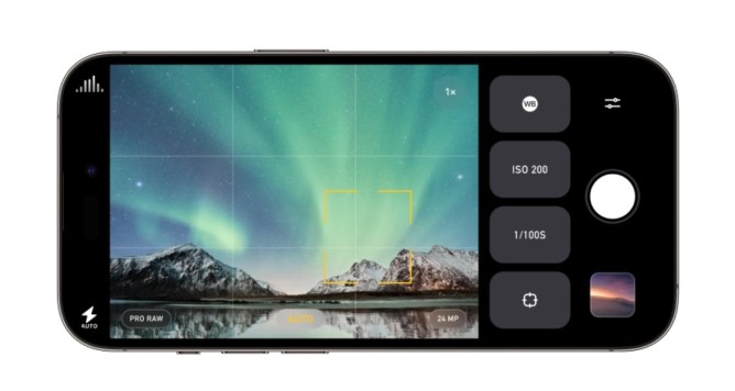 Photon iOS app for pro photographers