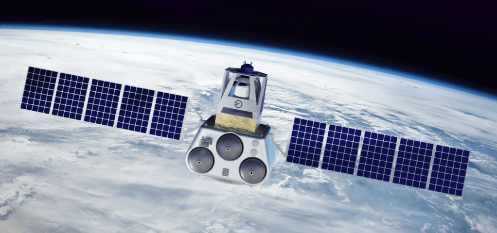 satellite in space