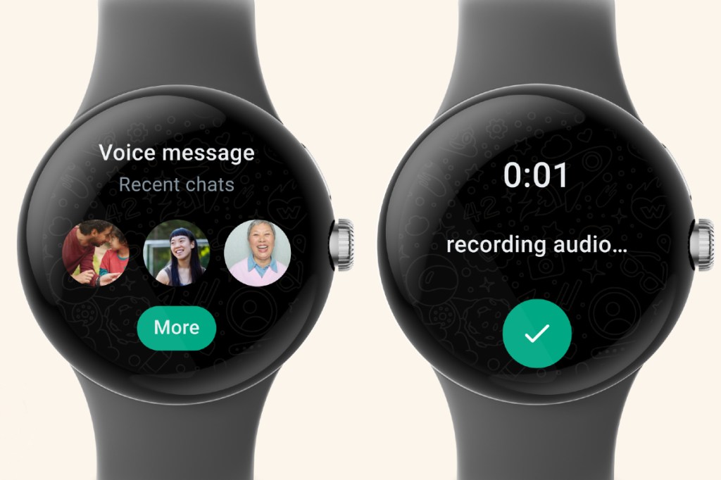 WhatsApp Wear OS app