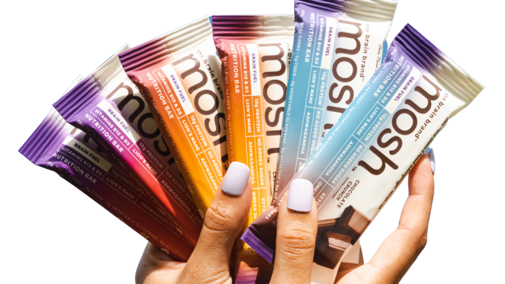 MOSH, Maria Shriver, Patrick Schwarzenegger, brain, protein bar