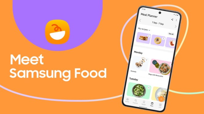 Samsung Food splash screen