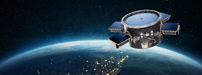 Rendering of Firefly's Elytra Orbital Vehicle