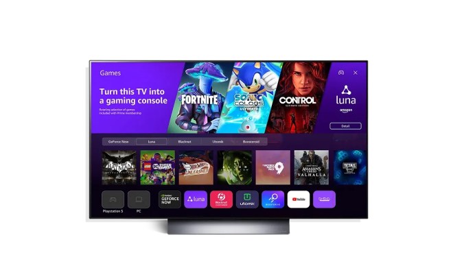 Amazon Luna gaming service is now available on LG TVs