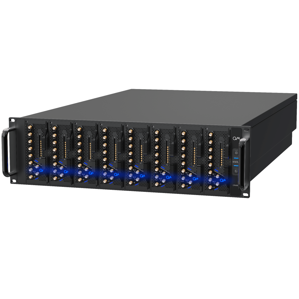 Quantum Machines; OPX1000, the latest iteration of its quantum controller.