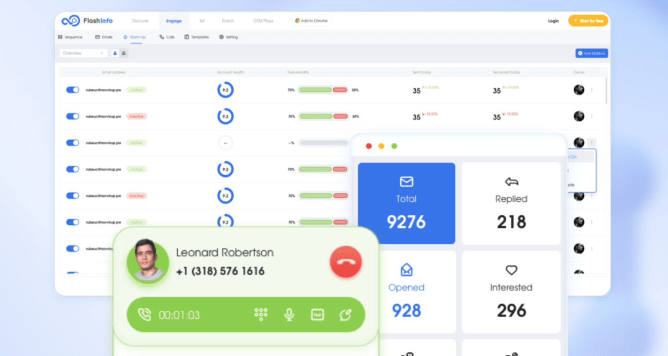 FlashIntel screen