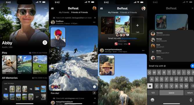 BeReal screen