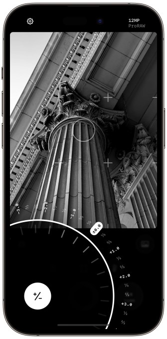 Exposure control on Obscura 4