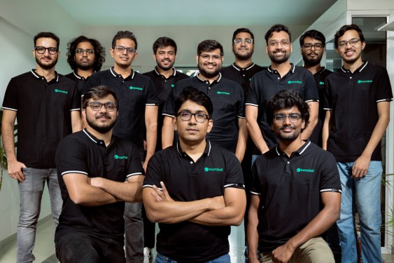 Kombai team led by co-founders Dipanjan Dey and Abhijit Bose