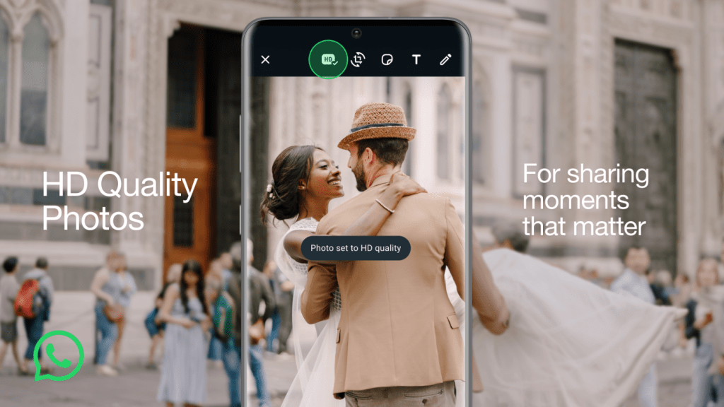 Splash screen for WhatsApp HD photos