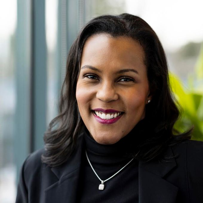 Erin Harkless Moore, photographed during the Pivotal Ventures Program Leadership Team [PLT] January Retreat, at the Pivotal Ventures Office in Kirkland, WA on January 31, 2023.