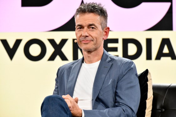 Robert Kyncl, CEO of Warner Music Group speaks onstage during Vox Media's 2023 Code Conference