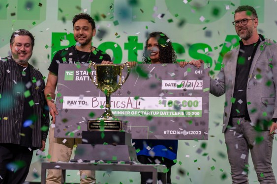 TechCrunch Disrupt Battlefield Winners: Biotics AI