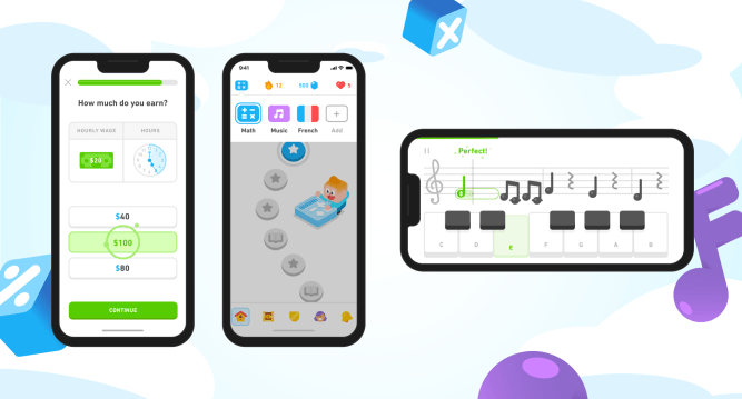 Duolingo Math and Music