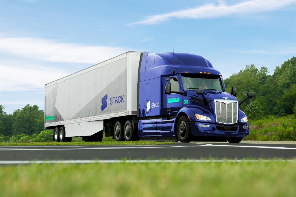 Stack AV autonomous trucks