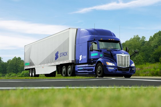 Stack AV autonomous trucks