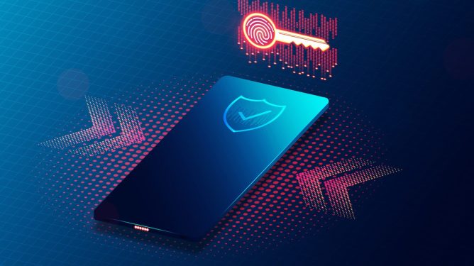 Secure Authentication with Passkey Concept