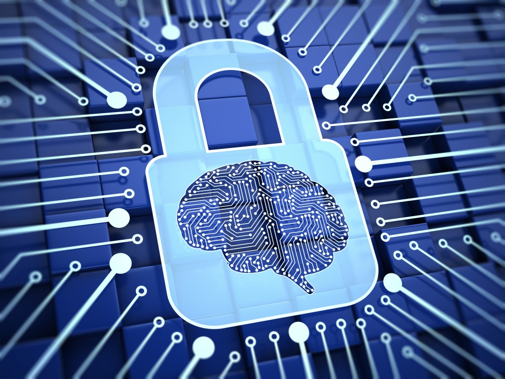 illustration depicting a smart lock