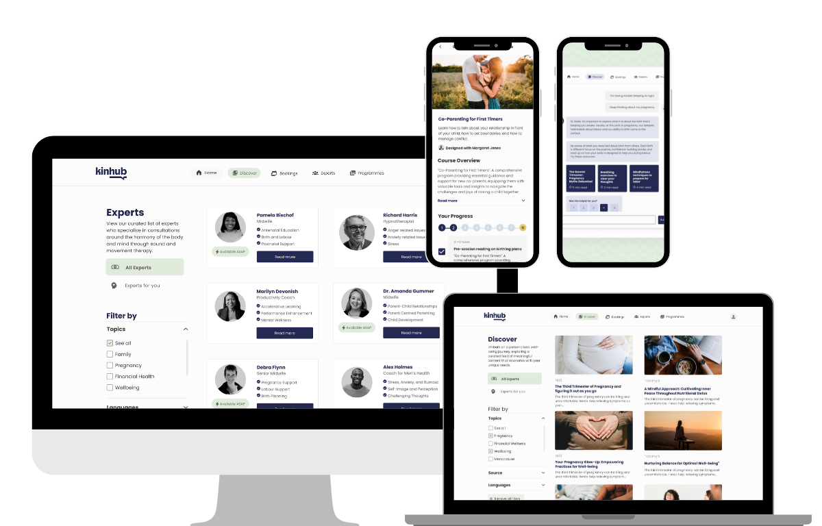 Product imagery of Kinhub by Erika Brodnock