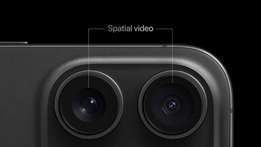 Apple iPhone 15 Pro spatial video