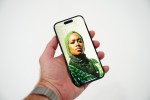 Front screen of the new iPhone 15 Pro