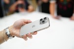 image of iPhone 15 Pro in titanium