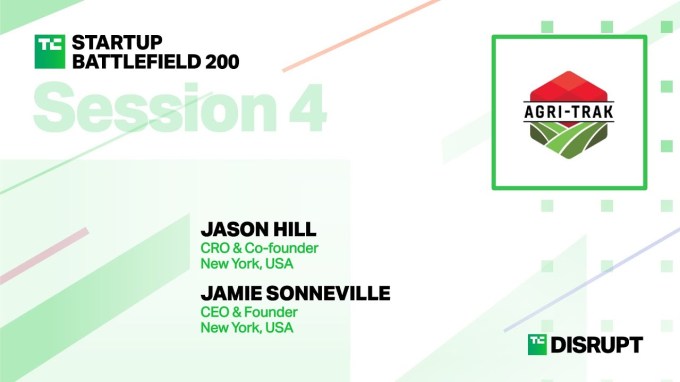 Agri-Trak Pitches at Startup Battlefield | TechCrunch Disrupt 2023