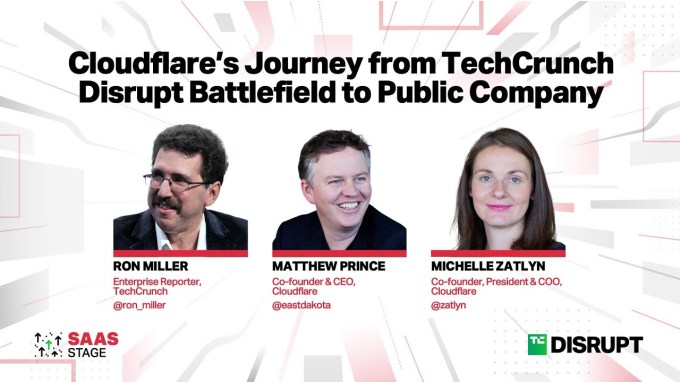 Cloudflare’s Journey from TechCrunch Disrupt Battlefield to Public Company | TechCrunch Disrupt 2023
