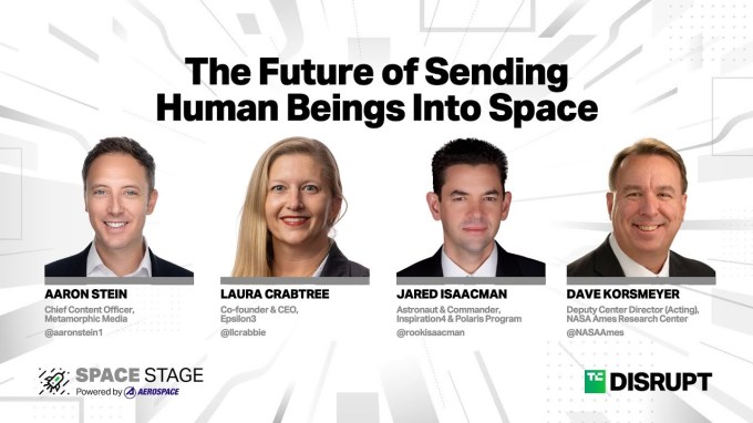 The Future of Sending Human Beings Into Space | TechCrunch Disrupt 2023