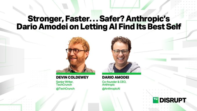 Anthropic’s Dario Amodei on AI Finding its Best Self | TechCrunch Disrupt 2023